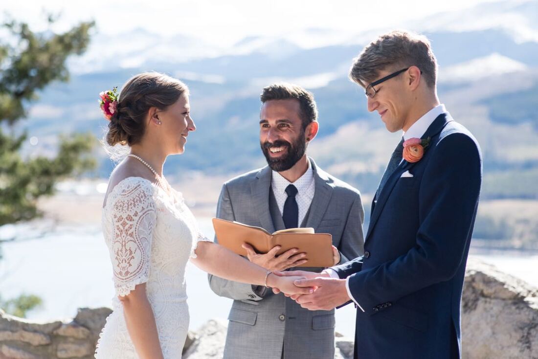 Intimate Colorado wedding