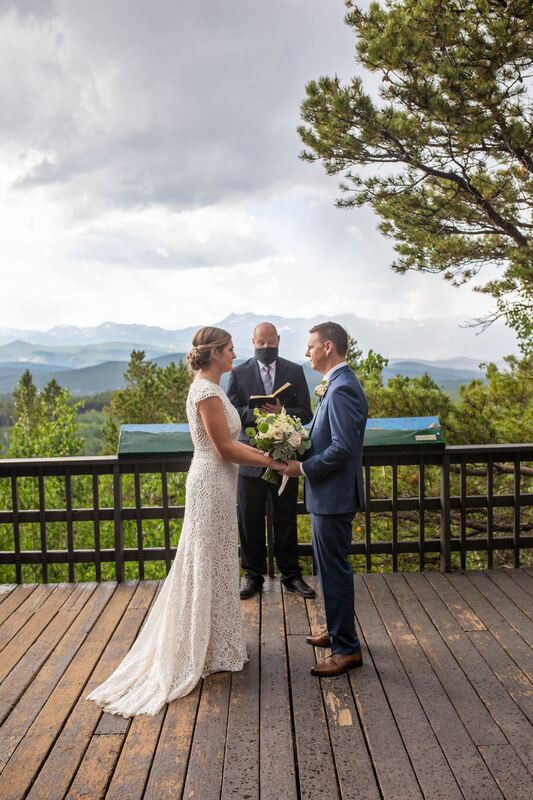 small wedding florals