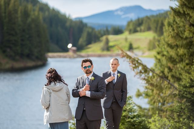 small wedding florals