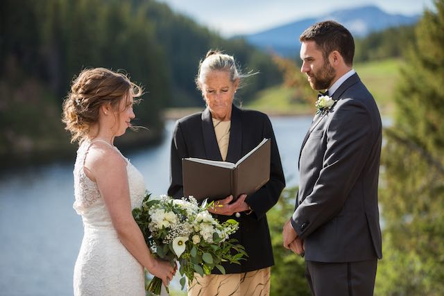 small wedding reception