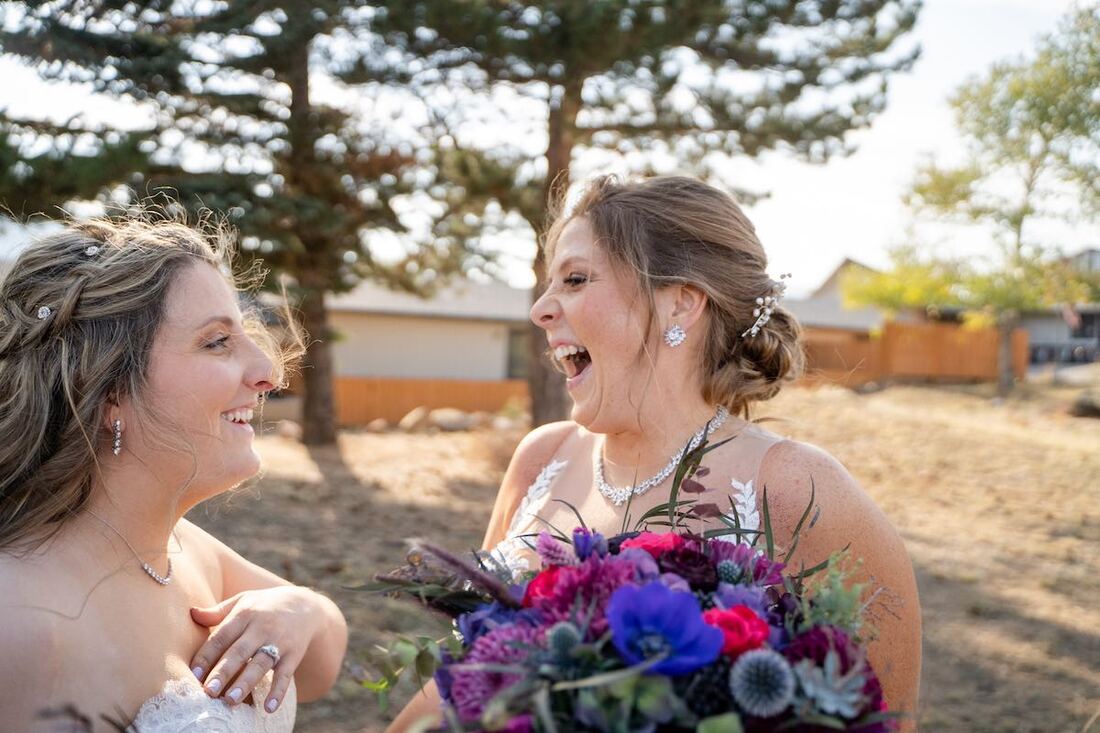 small wedding florals