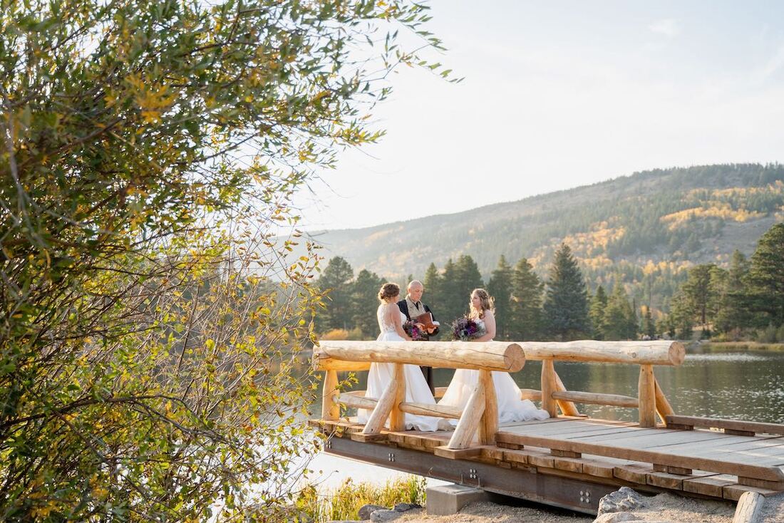 Rocky Mountain National Park Wedding site