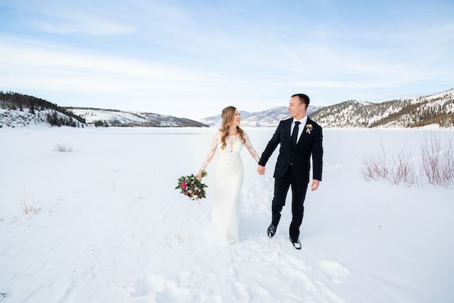 small wedding florals