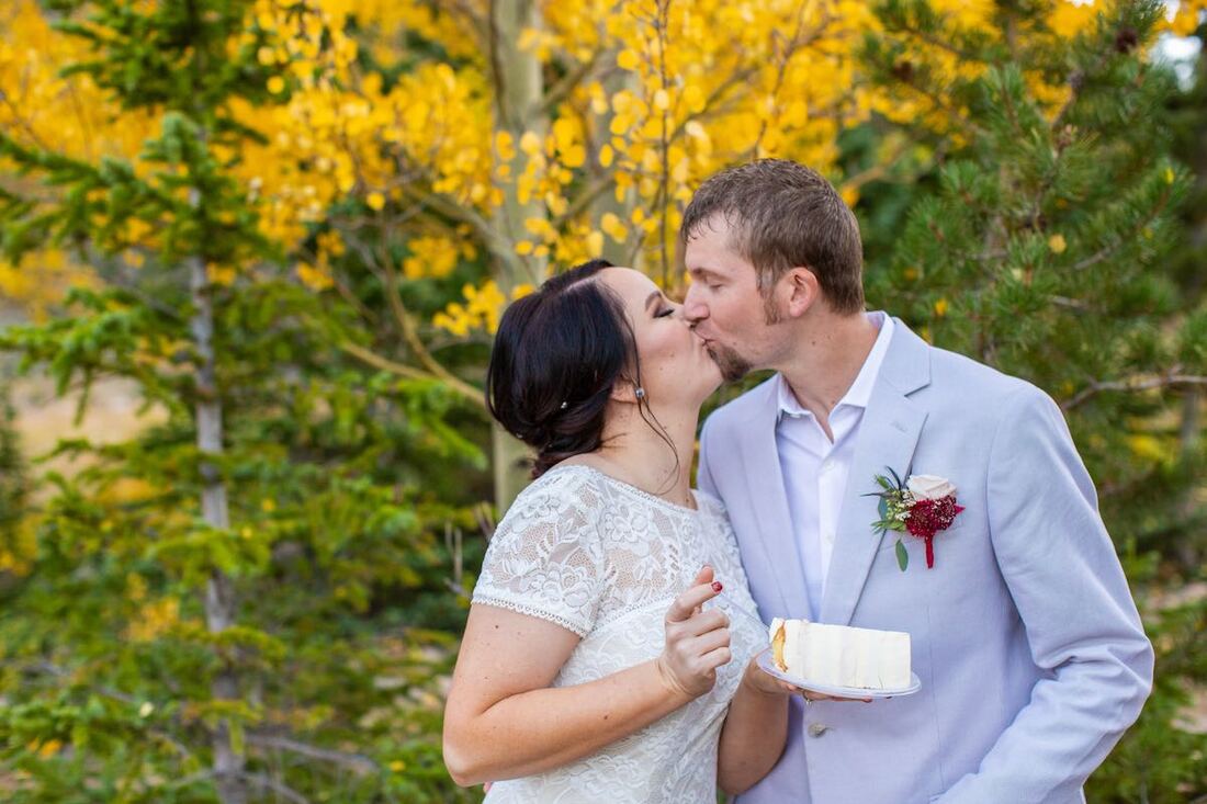 Intimate Colorado wedding