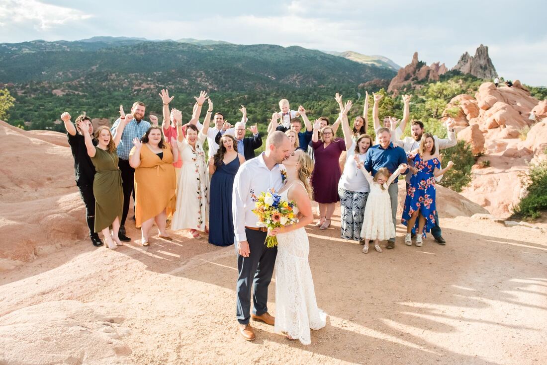 Garden of the Gods wedding