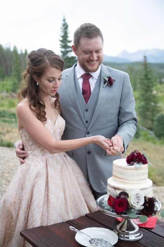 intimate small wedding