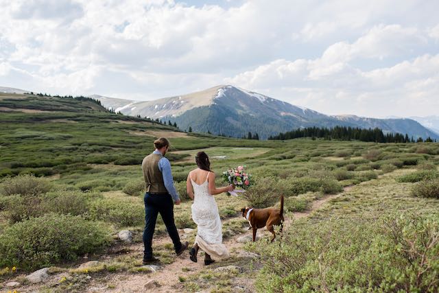 small wedding reception