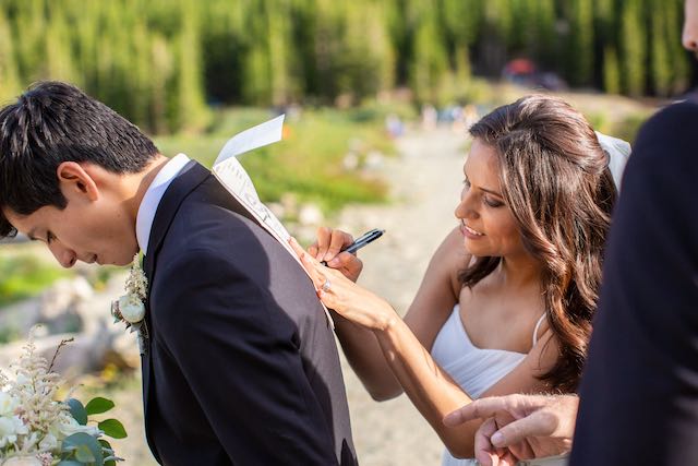 Colorado micro wedding package