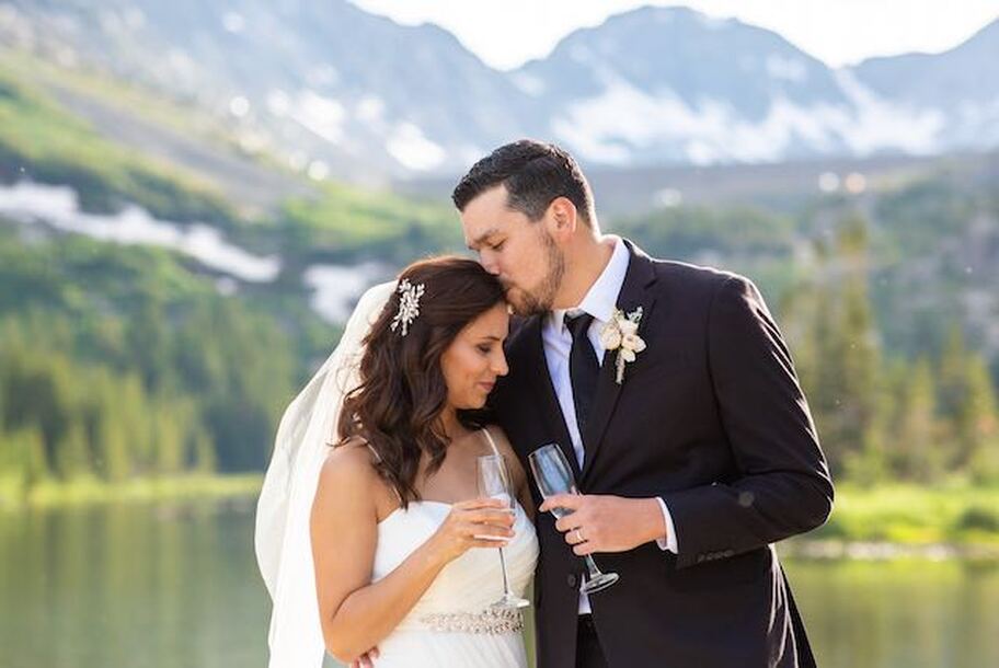 Intimate Colorado wedding