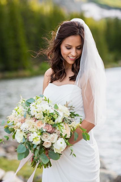 small wedding florals