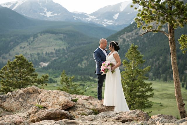Rocky Mountain national park wedding