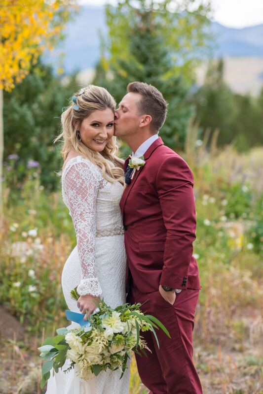 Intimate Colorado wedding