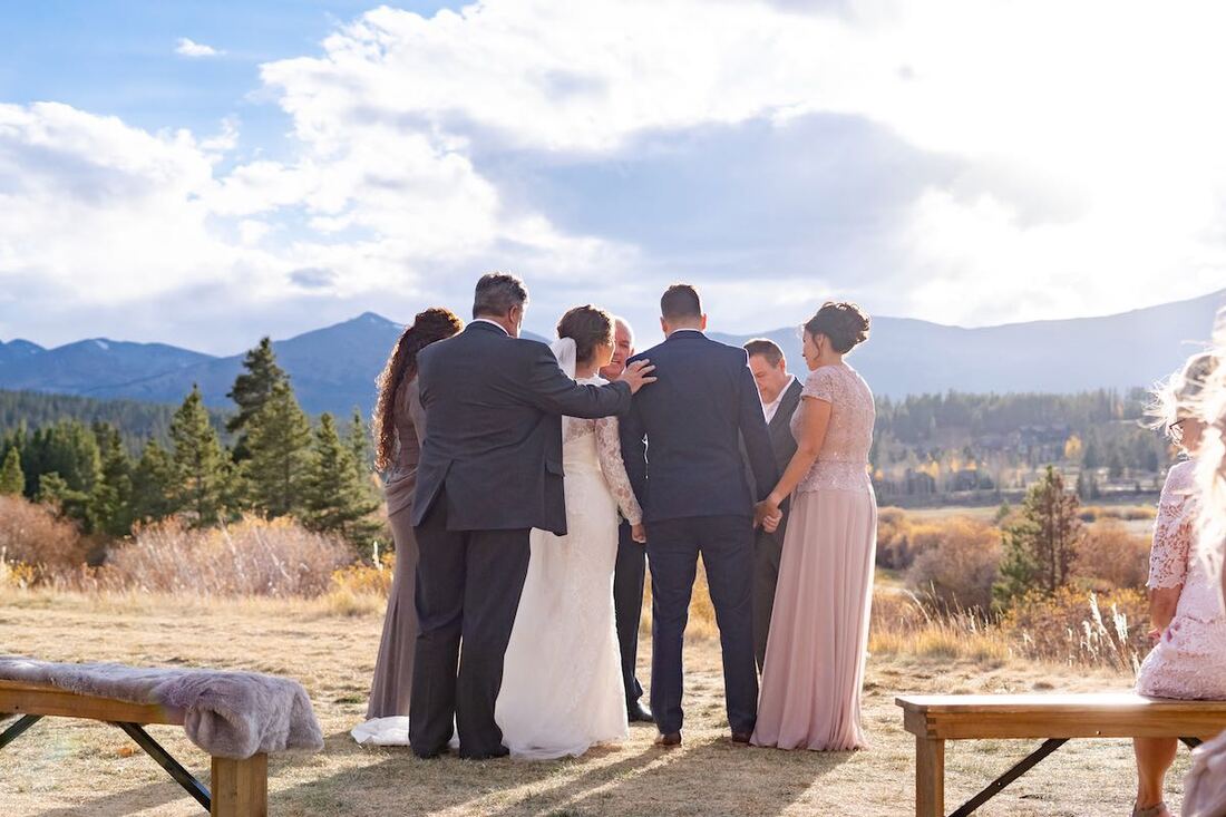 Rocky Mountain National Park Wedding site