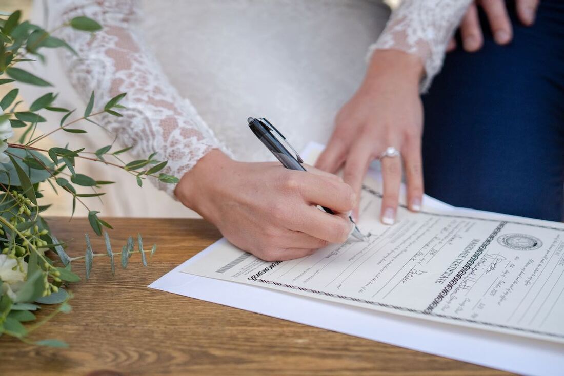 pink wedding bouquet