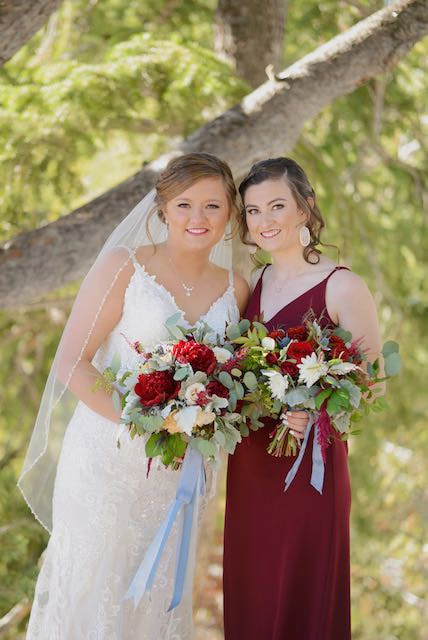 small wedding florals