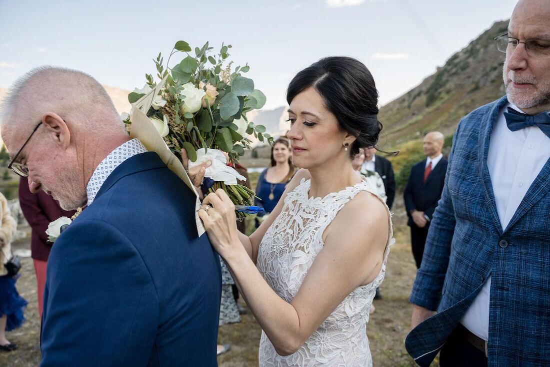 mountain small wedding