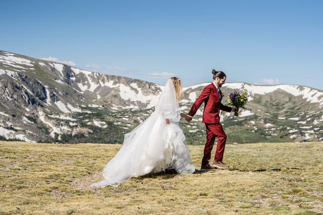 intimate wedding Colorado
