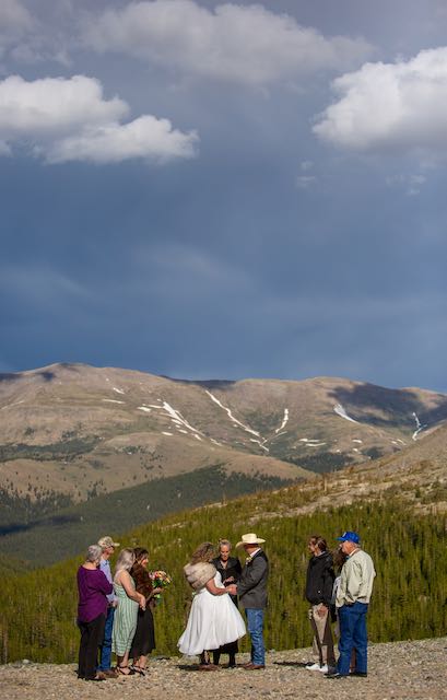 Colorado micro wedding package