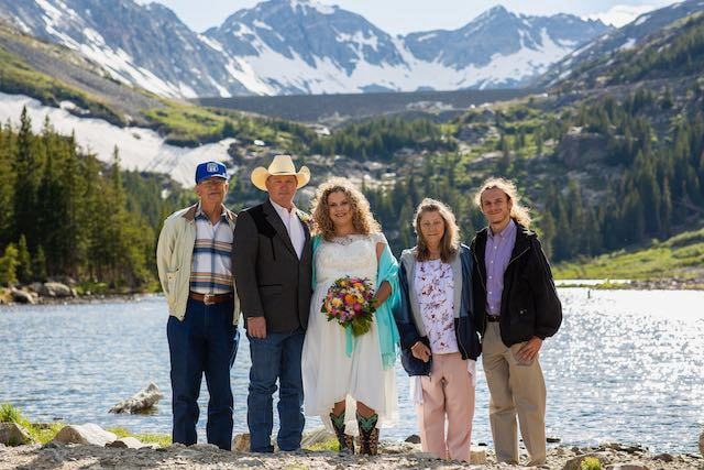small wedding florals