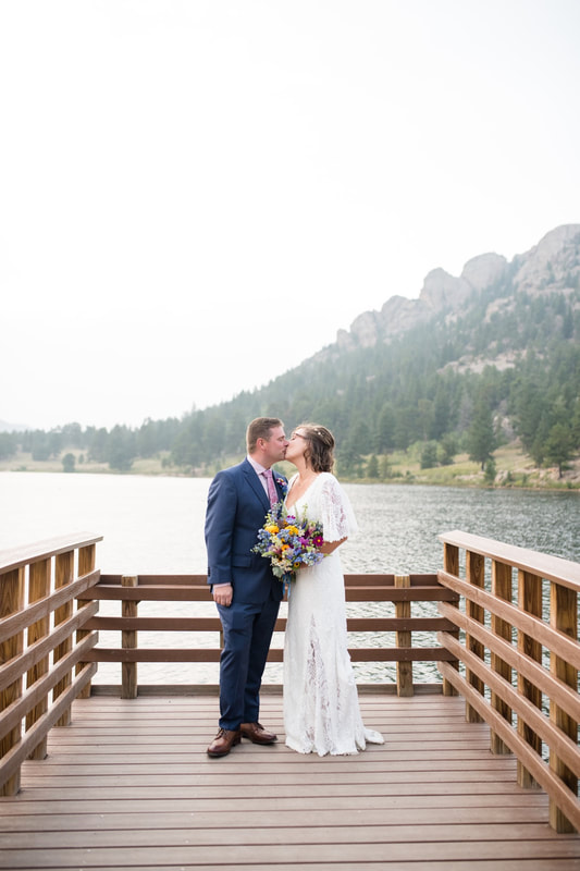 Sprague Lake intimate wedding