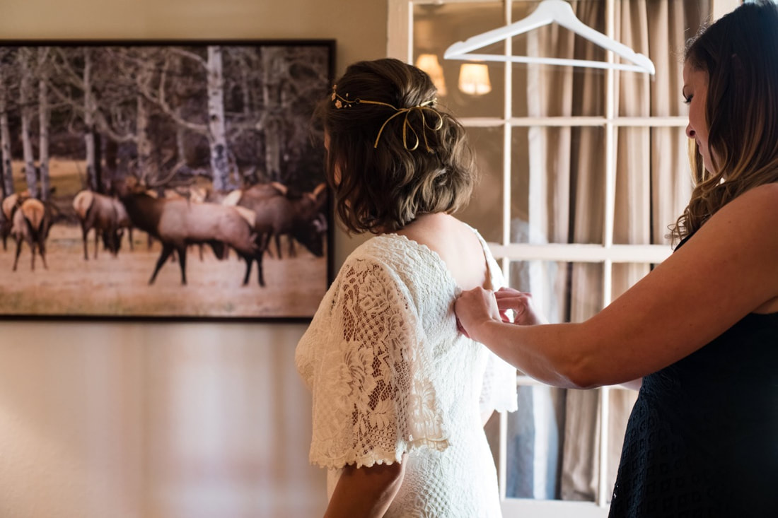 destination wedding in Colorado bouquet