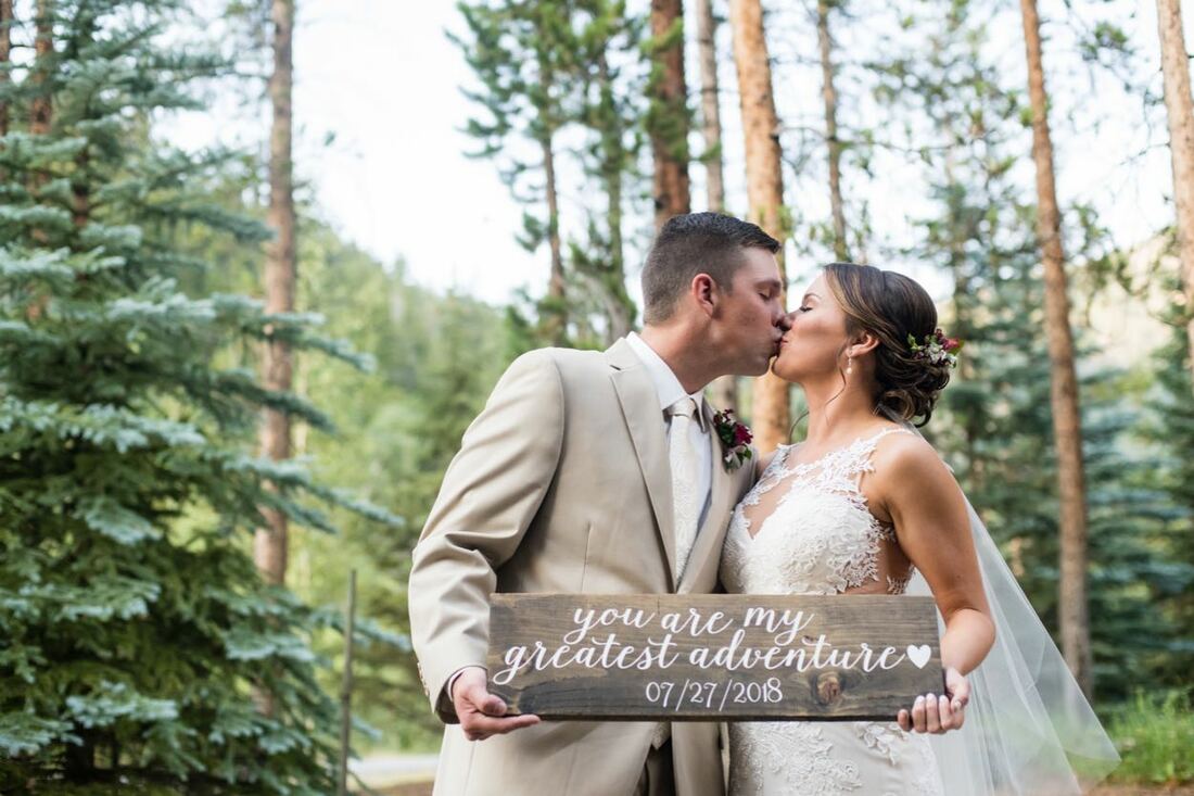 destination wedding in colorado