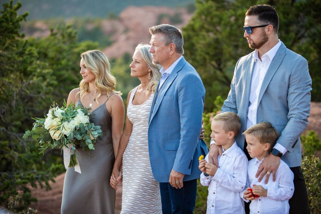 small wedding florals