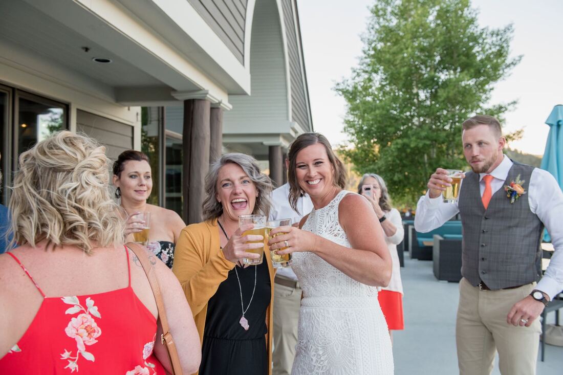 small wedding reception ideas